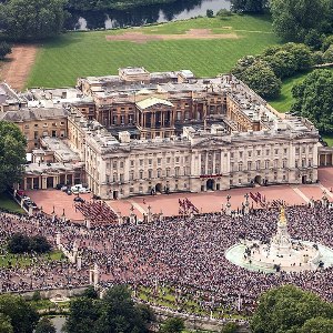 Buckingham Palace, London.